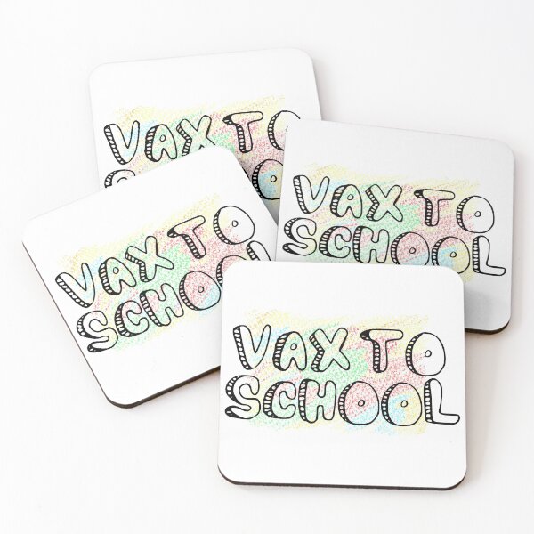 Artikelvorschau, Vax to School - Back to School Supplies Design entworfen und verkauft von stacree.