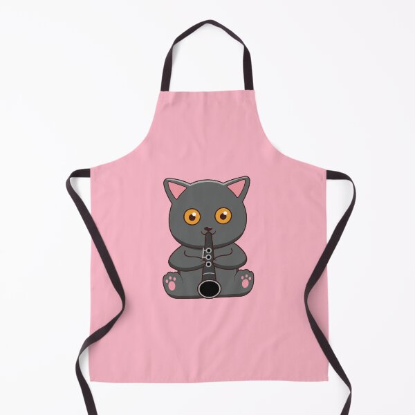 Item preview, Kawaii Cat Is Playing The Clarinet designed and sold by Luan Huynh.