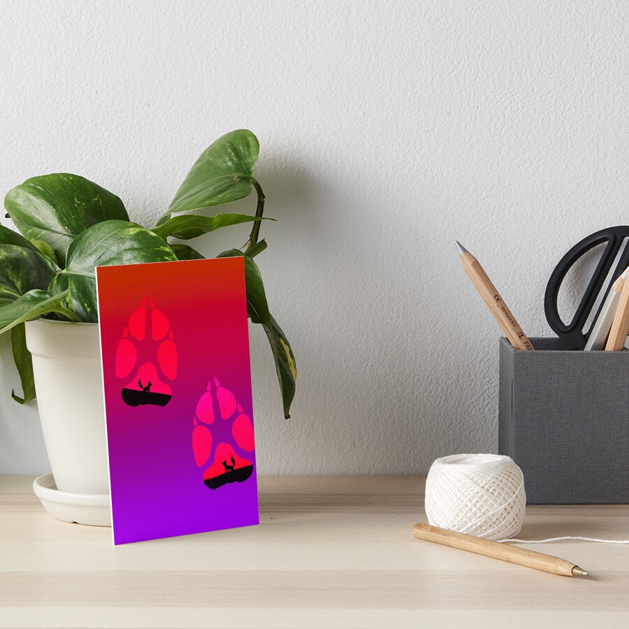 Item preview, Art Board Print designed and sold by AbicArtsStudio.