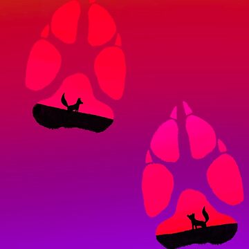 Artwork thumbnail, Paw Prints by AbicArtsStudio
