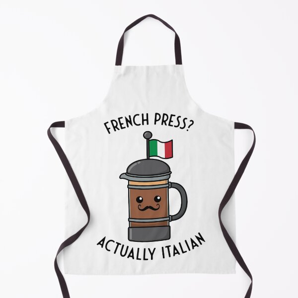 Item preview, Things Not French—French Press designed and sold by MeowsAndMakes.