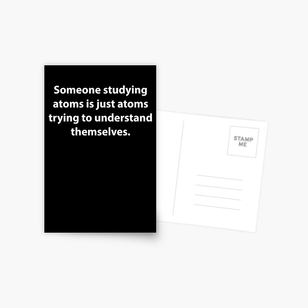studying atoms