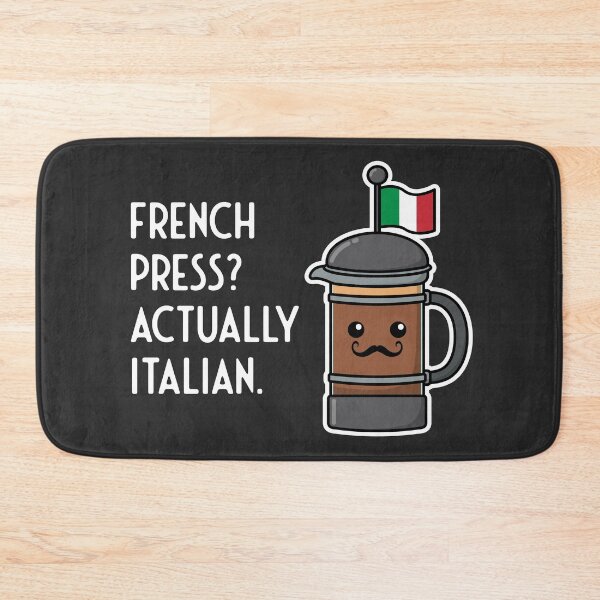 Item preview, Things Not French—French Press designed and sold by MeowsAndMakes.
