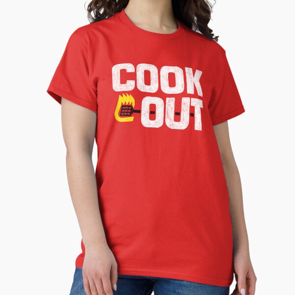 Item preview, Cookout - Vintage Chalk Texture - White & Black designed and sold by sticker-stacker.