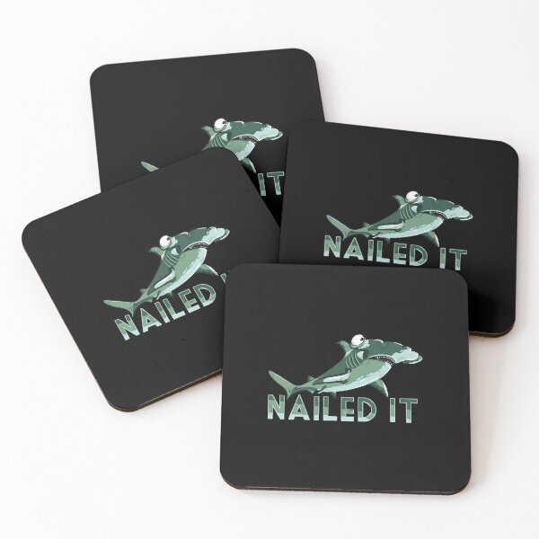 Item preview, Funny Hammerhead Shark Week Nailed It Novelty Gift  designed and sold by Nishanth49.
