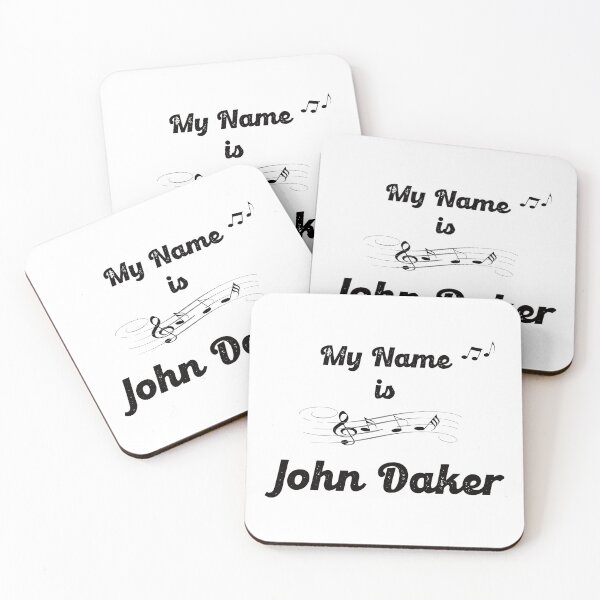 Item preview, My Name is John Daker  designed and sold by Only4sometimes.