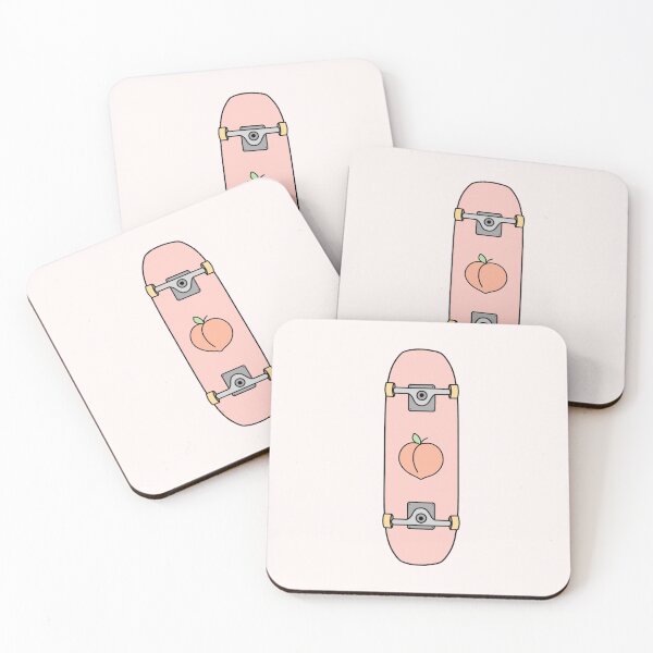 Item preview, Skateboard with a Peach designed and sold by dancerstickers.