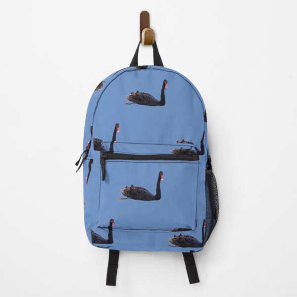 Item preview, Black Swan Swimming on Blue designed and sold by STHogan.