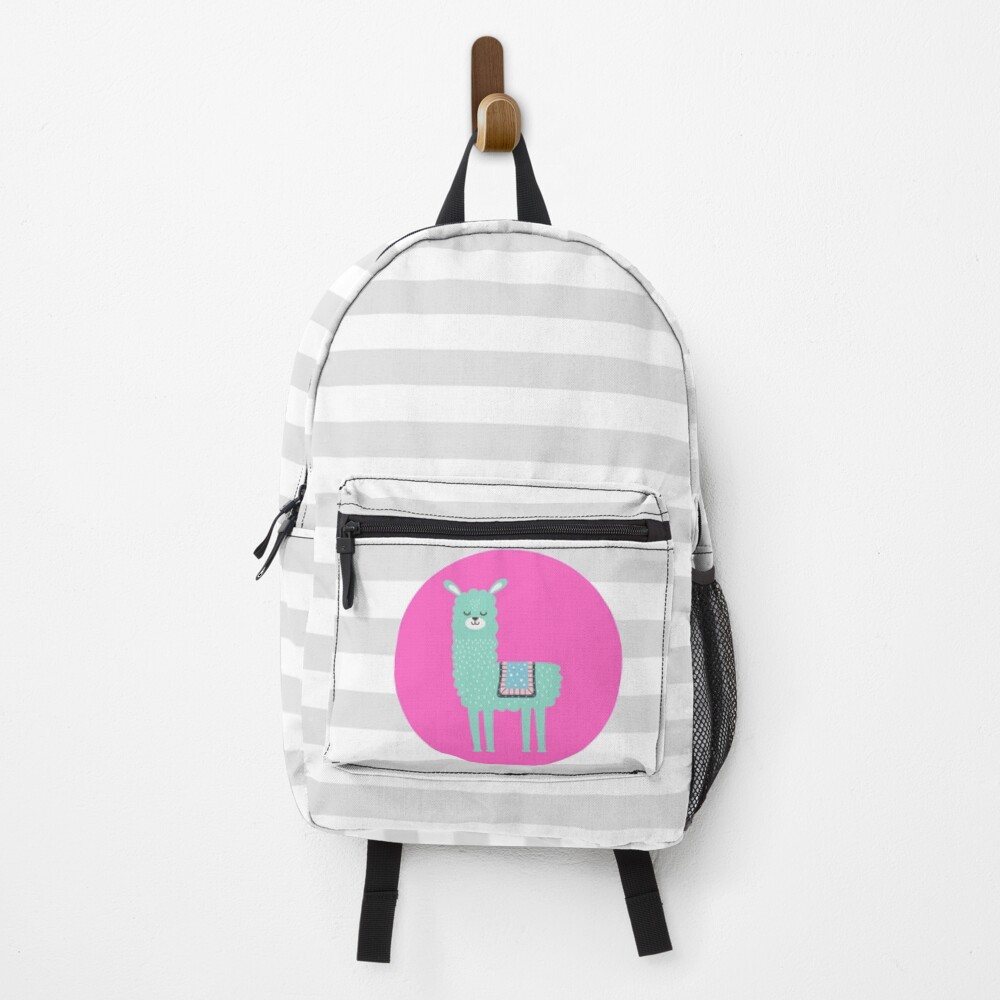 "llama Back to School Collection" Backpack by GeoTeasters Redbubble