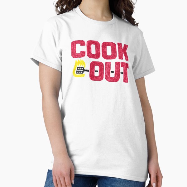 Item preview, Cookout - Vintage Chalk Texture - Red & Black designed and sold by sticker-stacker.