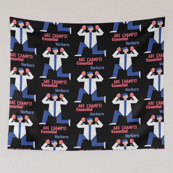 Item preview, Essential Workers are Champs - Thank You  designed and sold by Nishanth49.