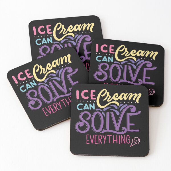 Item preview, Ice cream can solve everything  designed and sold by AstroShop1.