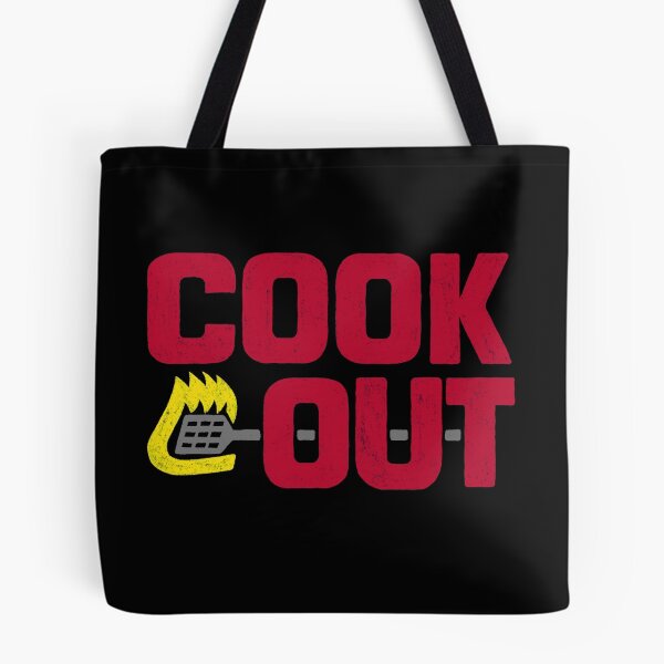Item preview, Cookout - Vintage Chalk Texture - Red & Gray designed and sold by sticker-stacker.