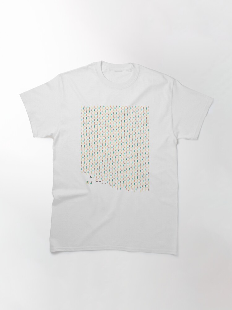 Thumbnail 3 of 7, Classic T-Shirt, Reforestation designed and sold by thepapercrane.