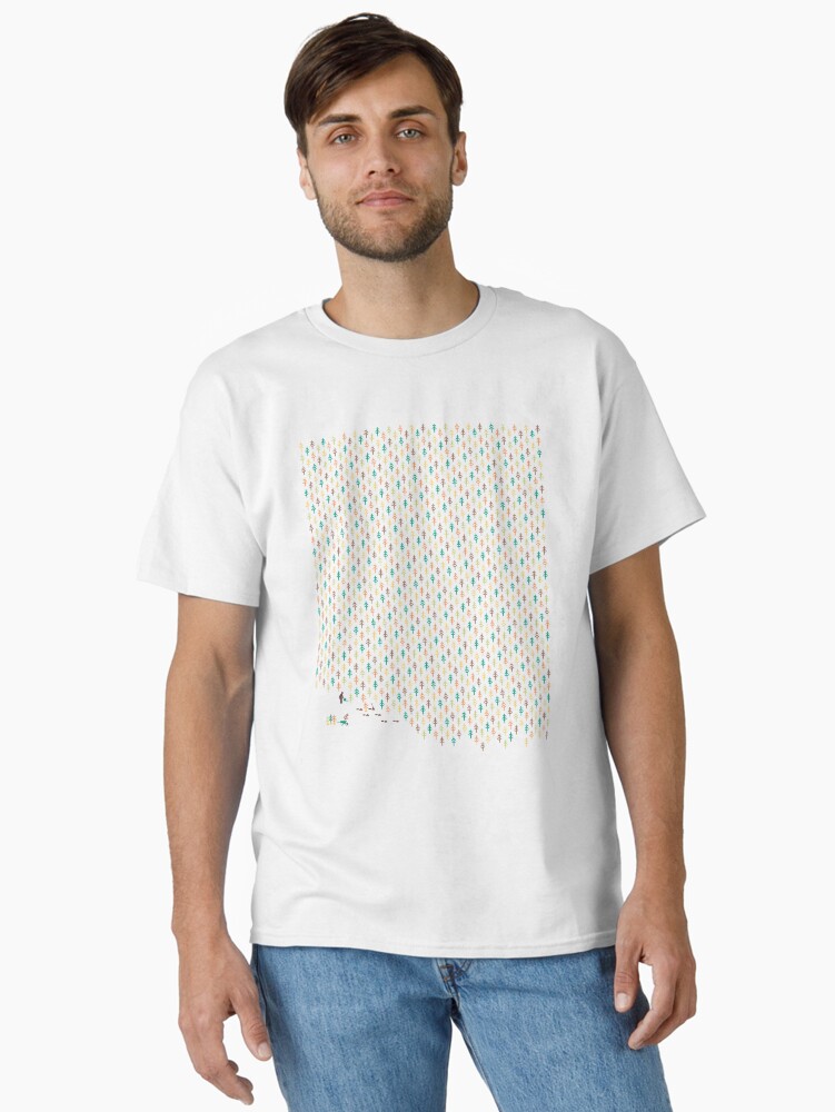 Thumbnail 2 of 7, Classic T-Shirt, Reforestation designed and sold by thepapercrane.