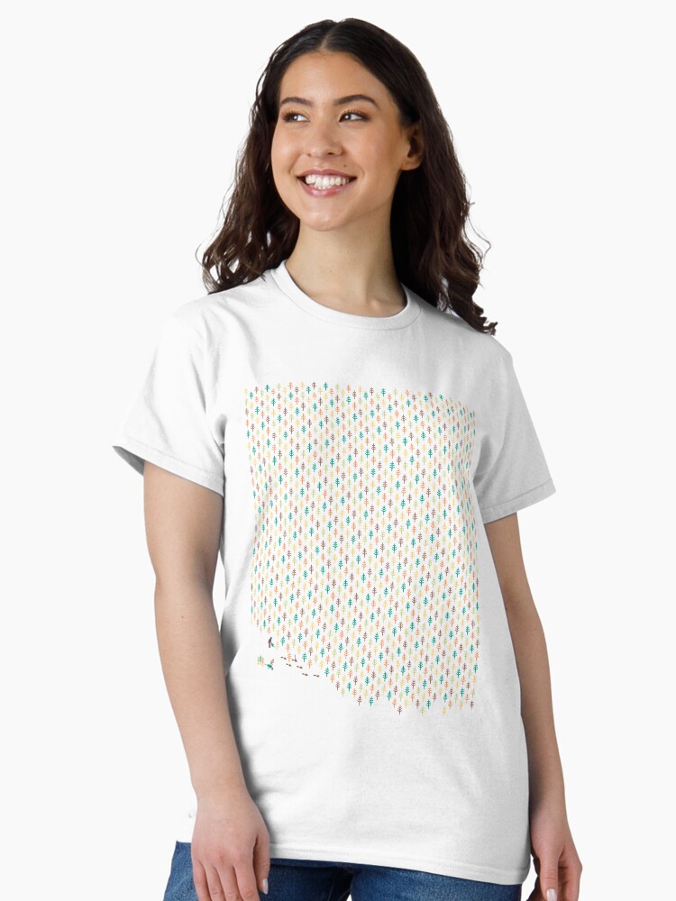 Thumbnail 1 of 7, Classic T-Shirt, Reforestation designed and sold by thepapercrane.