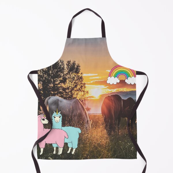 Item preview, LLamacorns and Horses and Rainbow and Earth. designed and sold by kelly jones.