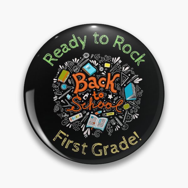 Item preview, Back to School - Ready to Rock First Grade - 1st Grade Teacher and Student designed and sold by DesignByLeo.