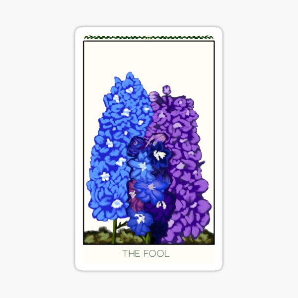 Item preview, The Fool - Delphinium  designed and sold by appoova.