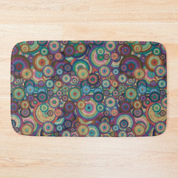 Item preview, Neon Rainbow Mandala Confetti  designed and sold by cherdoodles.