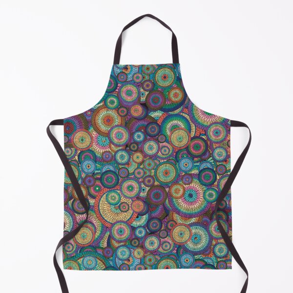 Item preview, Neon Rainbow Mandala Confetti designed and sold by cherdoodles.