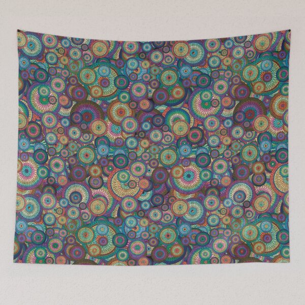 Item preview, Neon Rainbow Mandala Confetti  designed and sold by cherdoodles.