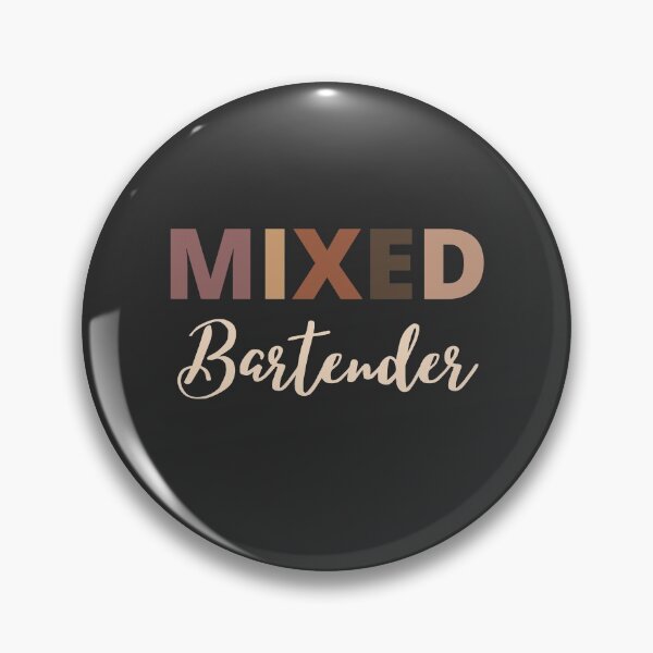 Item preview, Mixed Race Bartender designed and sold by LAST WEEK'S STOLEN AESTHETICS.