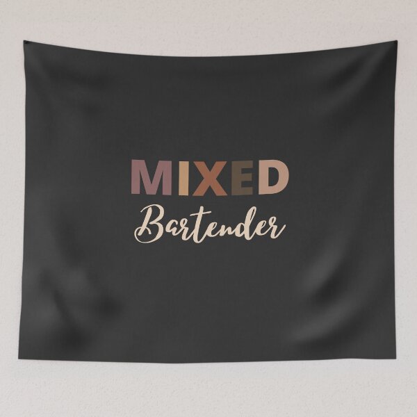 Item preview, Mixed Race Bartender designed and sold by LAST WEEK'S STOLEN AESTHETICS.