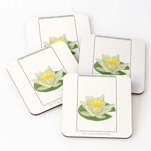 Item preview, The High Priestess - Yellow Lotus designed and sold by appoova.