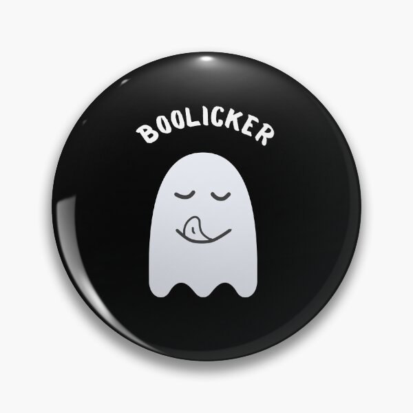 Artikelvorschau, Boolicker, niedlicher Kawaii Ghost Boo, der sich selbst leckt, lustiges Halloween-Design entworfen und verkauft von subtleday.