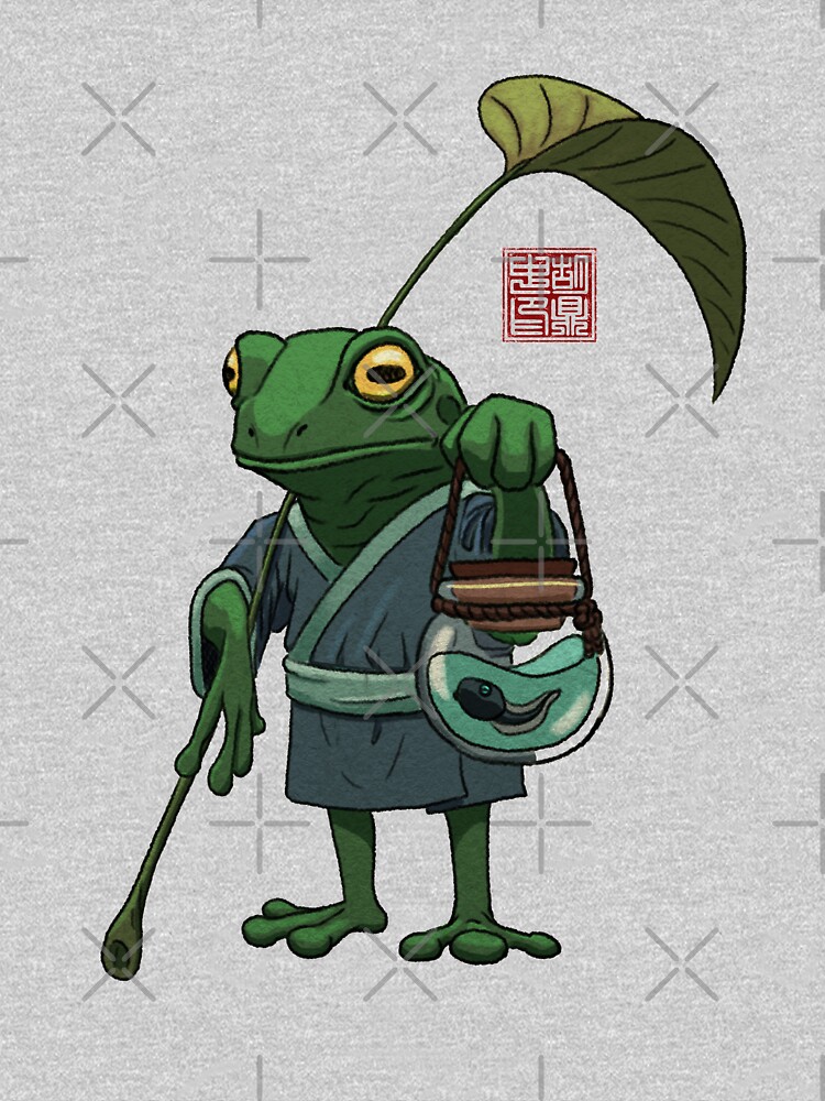 Thumbnail 7 of 7, Classic T-Shirt, A Frog and His Son designed and sold by DingHuArt.