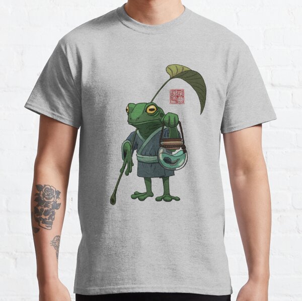 Sustainable Long Sleeved Unisex Frog T-Shirt