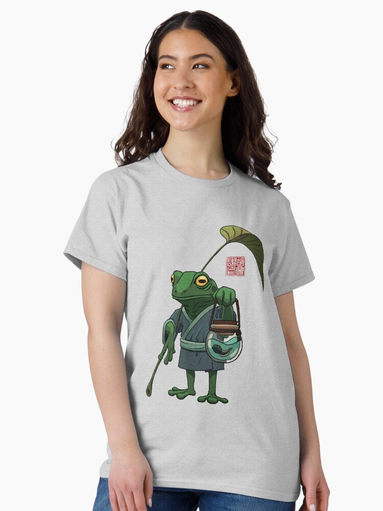 Thumbnail 1 of 7, Classic T-Shirt, A Frog and His Son designed and sold by DingHuArt.