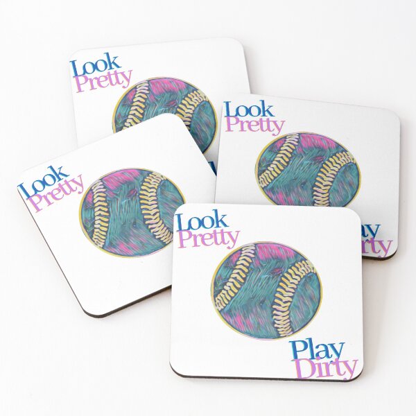 Item preview, Look Pretty, Play Dirty #SoftballLife designed and sold by GeoTeasters.