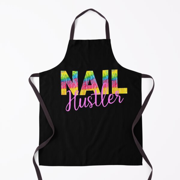 Item preview, Colorful Tie Dye Nail Hustler Nail Tech Techniques Nail Boss Nail Artist Salon Team designed and sold by Dr.YesOrNo.