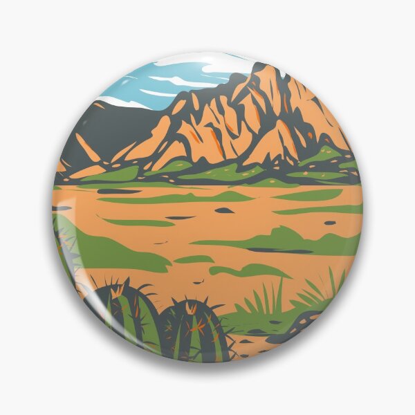 Item preview, Big Bend National Park Chihuahuan Desert Vintage designed and sold by KrisSidDesigns.