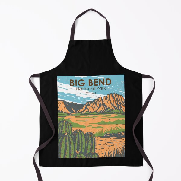 Item preview, Big Bend National Park Chihuahuan Desert Vintage designed and sold by KrisSidDesigns.