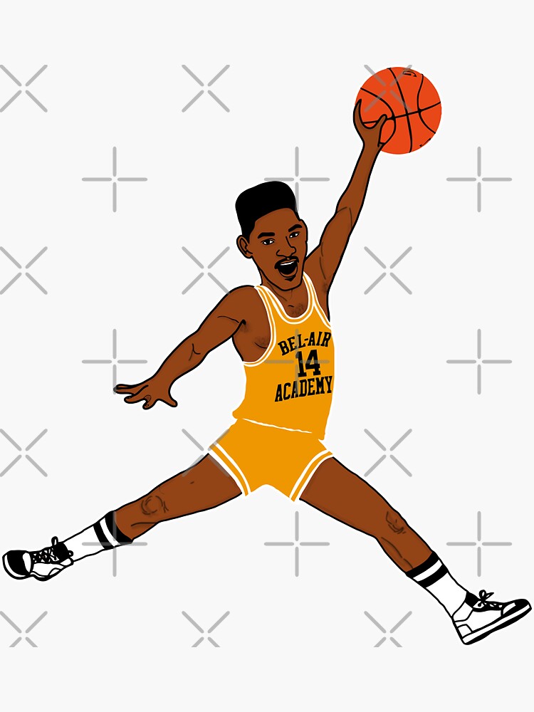 Bel-Air Academy Basketball - Fresh Prince - Sticker