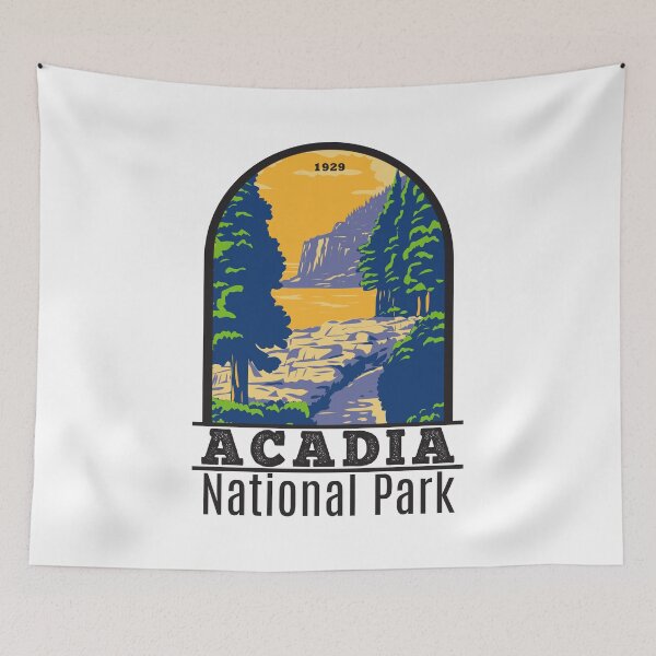Item preview, Acadia National Park Bar Harbor Ocean Path designed and sold by KrisSidDesigns.