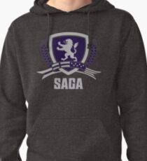 SAGA Official Merchandise BLACK Pullover Hoodie