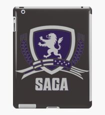SAGA Official Merchandise SCHWARZ iPad-Hülle & Klebefolie