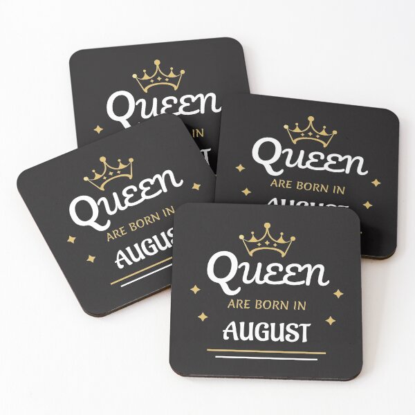 Item preview, Queen Are Born In August - Vintage Style designed and sold by Creative Tee Store.