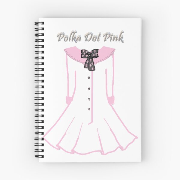 Item preview, Polka Dot Pink Dress with Black Bow Tie. designed and sold by DreamPink.