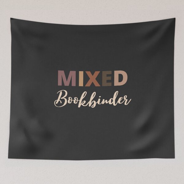 Item preview, Mixed Race Bookbinder designed and sold by LAST WEEK'S STOLEN AESTHETICS.