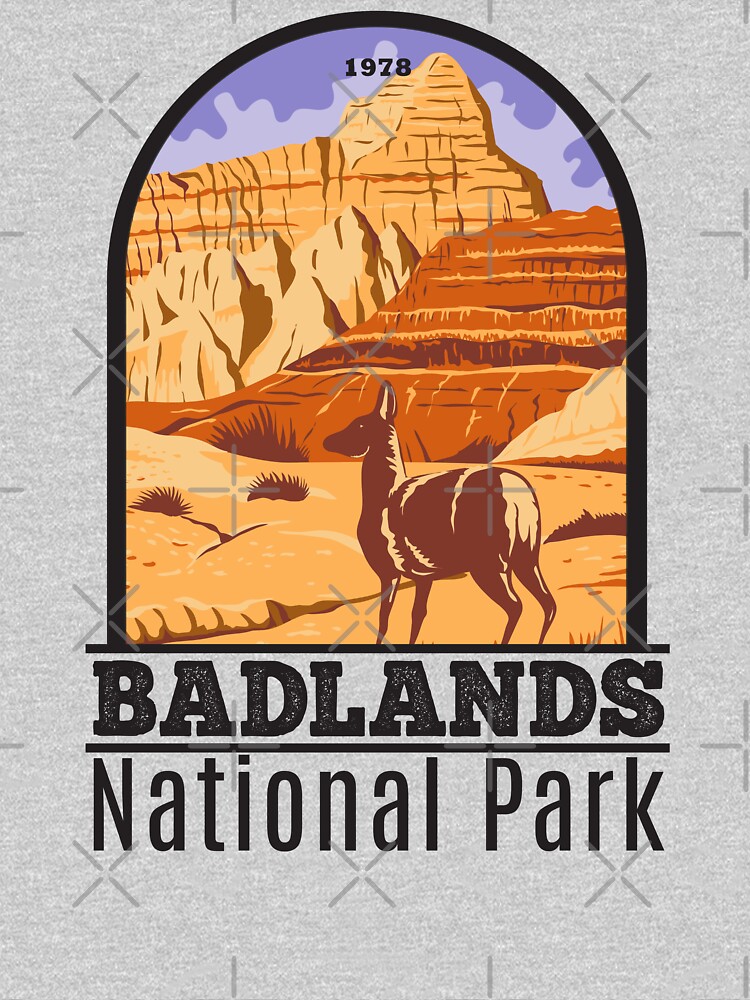 Badlands National Park South Dakota by KrisSidDesigns