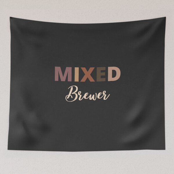 Item preview, Mixed Race Brewer designed and sold by LAST WEEK'S STOLEN AESTHETICS.
