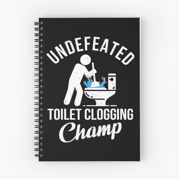 Item preview, Undefeated Toilet Clogging Champ Funny Hilarious Gift designed and sold by BargerStore.