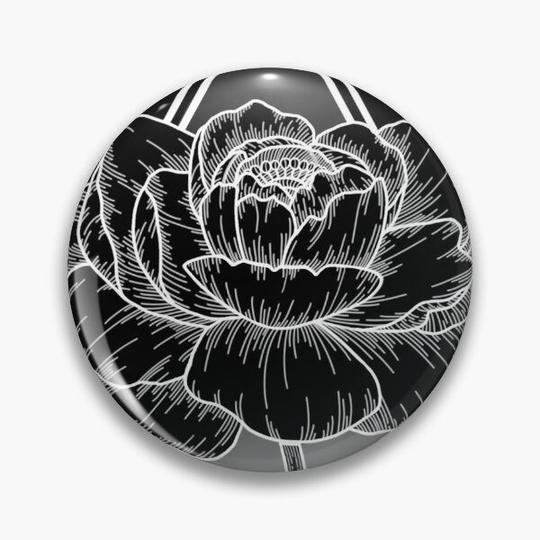 Item preview, Peony (inverted) designed and sold by PerryTheTurtle.