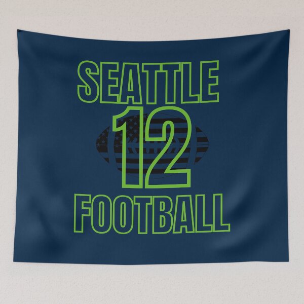 Item preview, Seattle American Football Fan 12 designed and sold by Jungleful33.