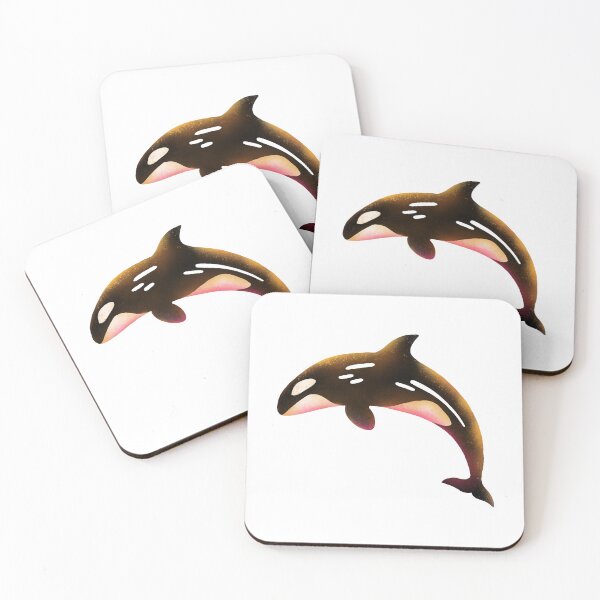 Item preview, Sunset orca designed and sold by Calli Harris.